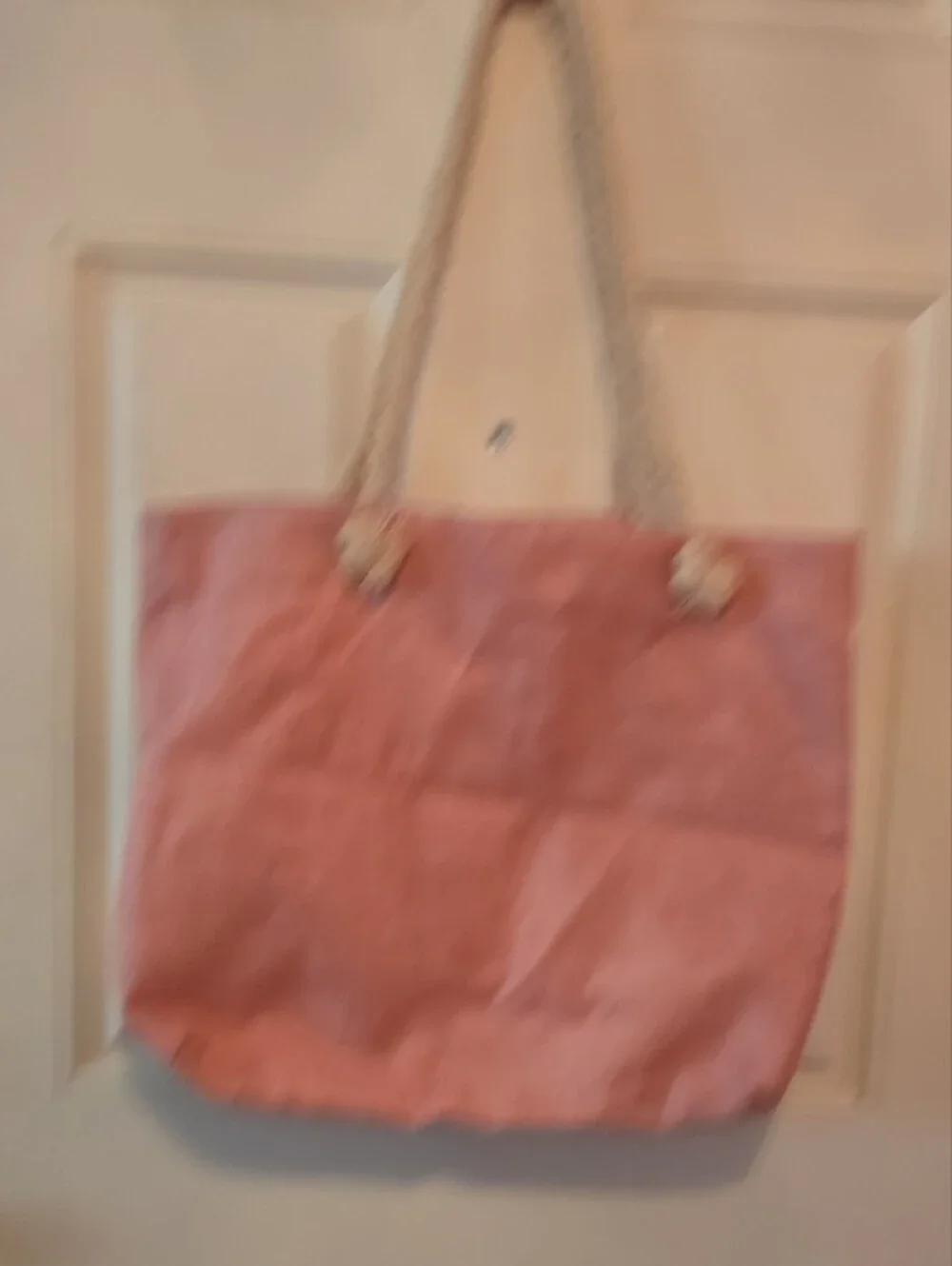Flamingo Tropical Canvas Tote Bag - Pink